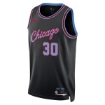 Maillot NBA Chicago Bulls Tre Jones Nike 2025-26 City Edition Noir Swingman - Homme